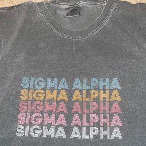 Sigma Alpha Sorority Comfort Color Shirt